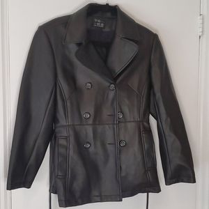 ** SOLD ** Black Leather Jacket